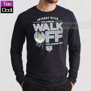 Anthony Rizzo 11th Annual Walk Off For Cancer 2022 Long Sleeve Shirt