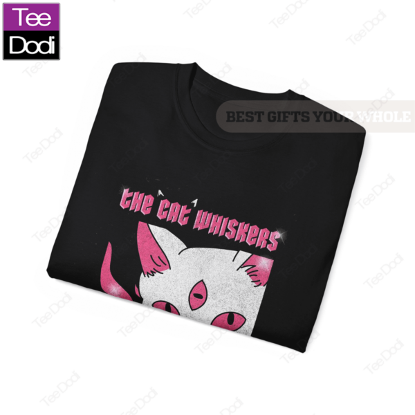 [Front + Back] Official The Cat Whiskers Come From Within Shirt