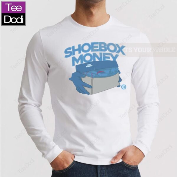Sneaker Shoe Box Money Long Sleeve Shirt