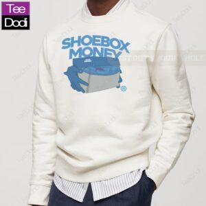 Sneaker Shoe Box Money Sweatshirt