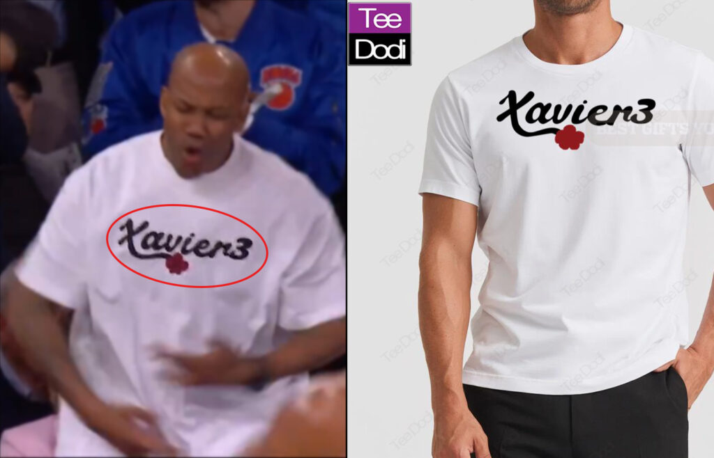 Starbury Marbury Spotted Sporting Xavier 3 Shirt, Blending Style with Athleticism