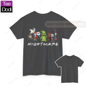 Front + Back Nightmare Halloween 2024 Shirt