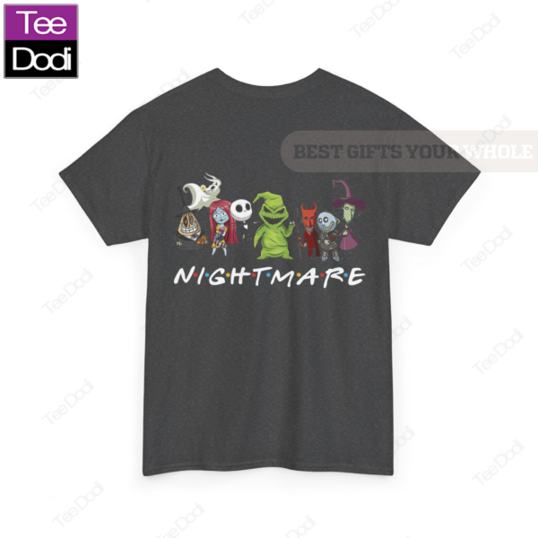 Back Nightmare Halloween 2024 Shirt