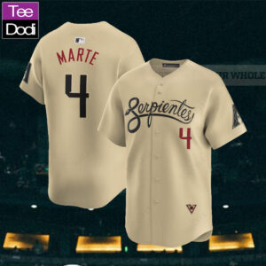 Arizona Diamondbacks Ketel Marte Serpientes Sand City Connect Limited Player Baseball Jersey