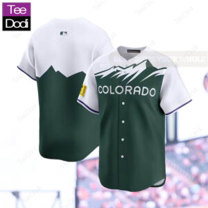 Colorado Rockies Green City Baseball Jersey