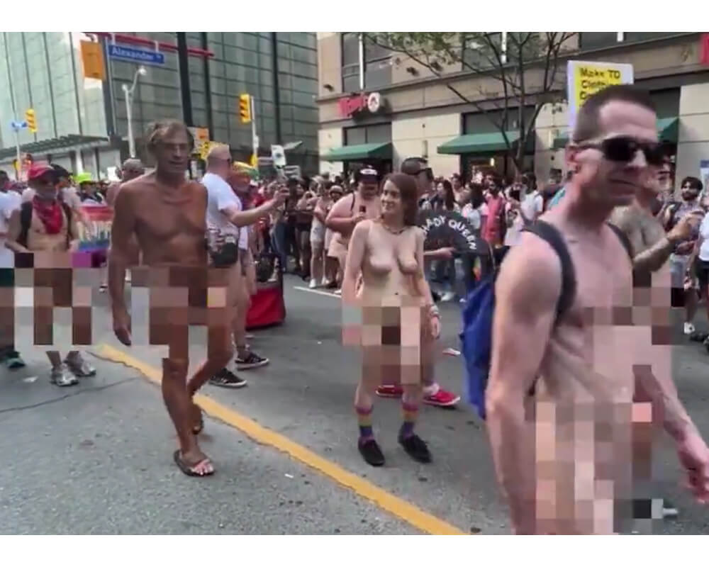Debate Over Naked Marchers at Family-Friendly Toronto Pride
